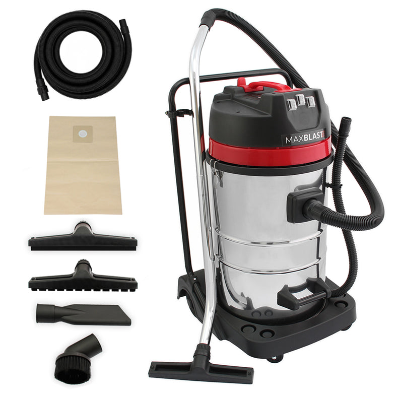 80L Wet & Dry Vacuum With 5m Hose