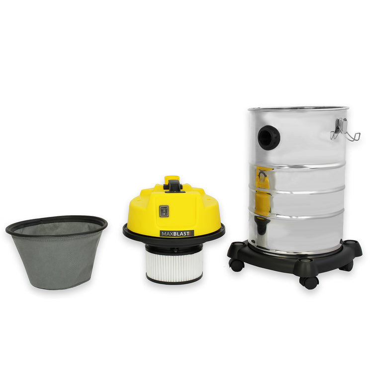 30L Wet & Dry Vacuum, Gutter Vacuum Poles & Camera