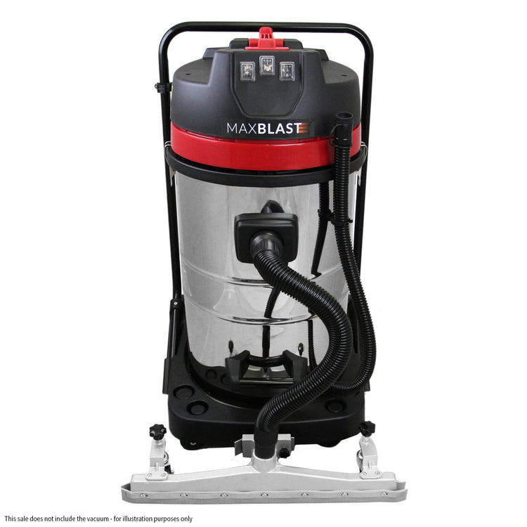 80 Litre Wet & Dry Commercial Vacuum Cleaner, Industrial Floor Track Nozzle Attachment