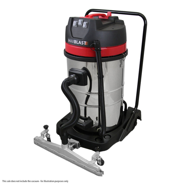 80 Litre Wet & Dry Commercial Vacuum Cleaner, Industrial Floor Track Nozzle Attachment