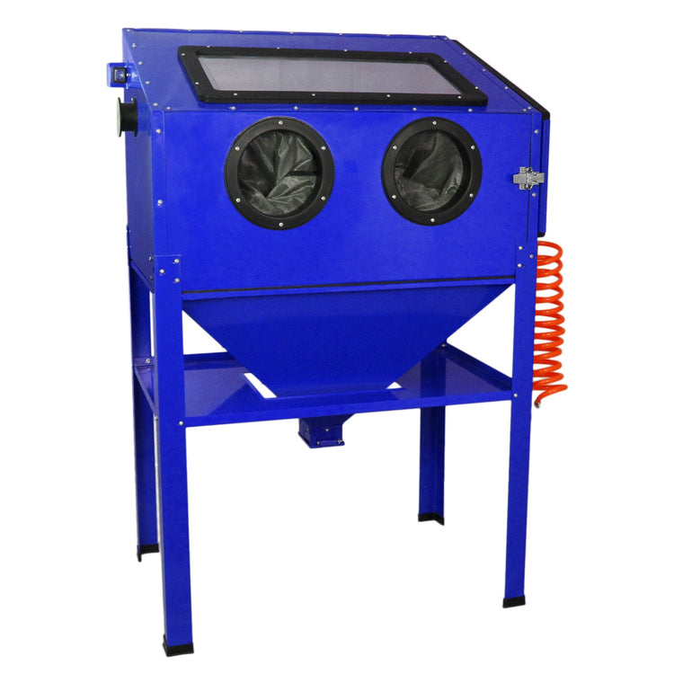 220L Heavy Duty Portable Sandblasting Cabinet, Work Station, Abrasive Bead Grit Sandblaster