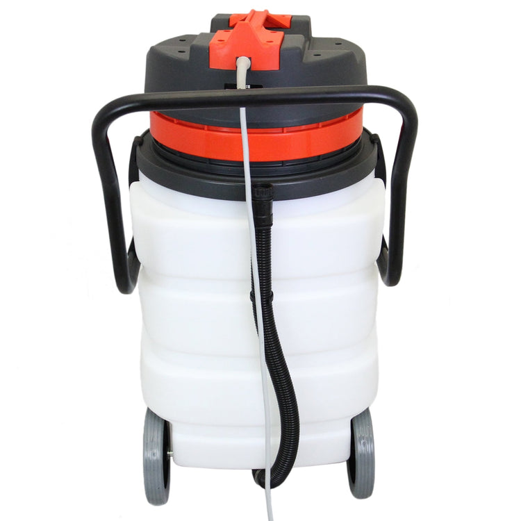 3000W Industrial Wet Dry Vacuum Cleaner with 90L Capacity & Stainless Steel Attachments