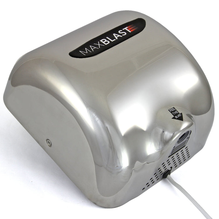 Commercial Electric Hand Dryers MAXBLAST, 2 Pack, Powerful Fast Drying, Wall Mounted Warm Air, Bathroom Toilet, Heavy Duty