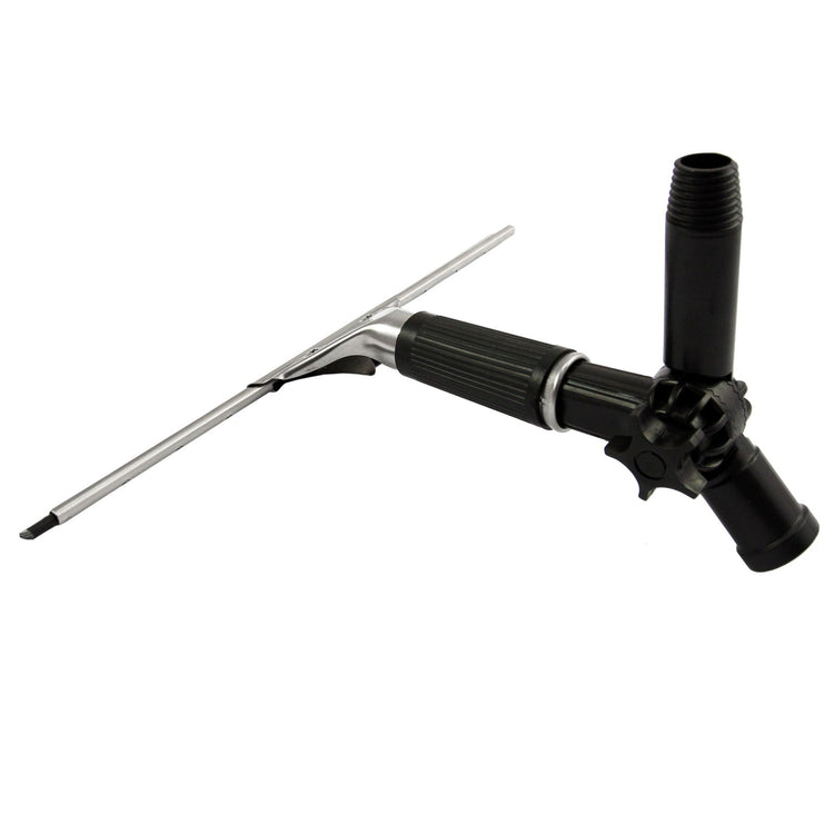 24ft Extendable Water Fed Window Cleaning Pole, Telescopic Roof Conservatory Cleaner Brush