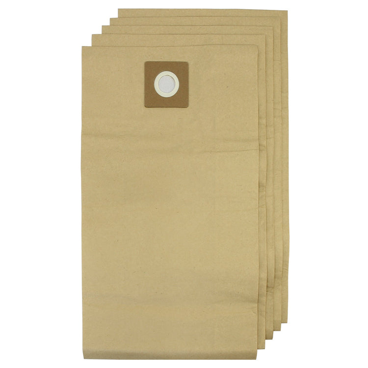 80L Commercial Vacuum Cleaner Dust Bags, 5 Pack, Upright Vac Hoover Paper Bag, Heavy-Duty