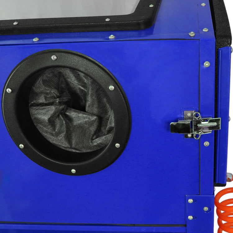 220L Heavy Duty Portable Sandblasting Cabinet, Work Station, Abrasive Bead Grit Sandblaster
