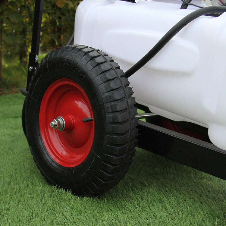 12V Electric ATV Sprayer Trailer 60L, Quad Boom for Weed, Crop Farming, Garden, Agricultural Hand Lance Tank